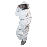 Imkeroverall mit abnehmbarer Haube Gr.38-76 ( XXS-5XL)
