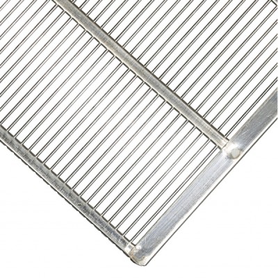 Absperrgitter Edelstahl Universalgröße 394 x 456 mm